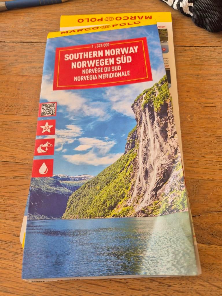 Noorwegen landkaart, Boeken, Ophalen, Landkaart