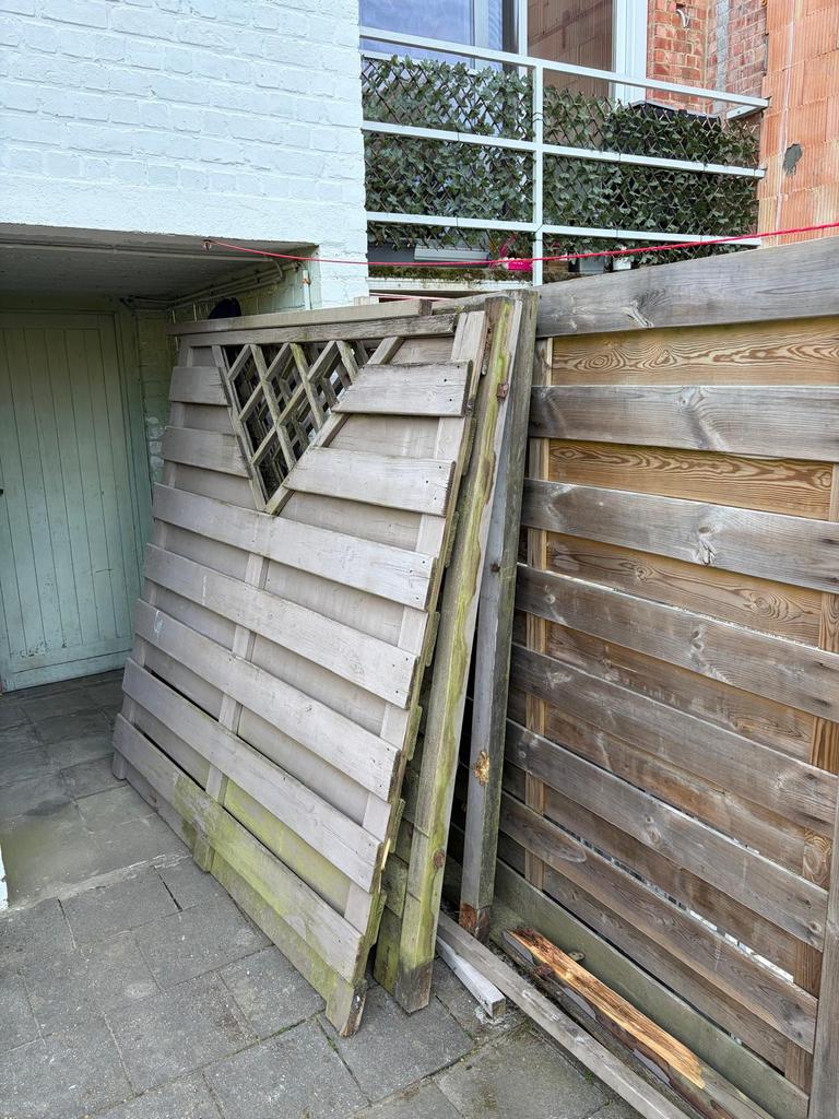 Tuinschermen - gratis af te halen, Tuin en Terras, Schuttingen, Ophalen, Gebruikt