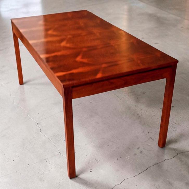 Vintage Scandinavische uitschuifbare eettafel uit de jaren 6, Huis en Inrichting, Tafels | Eettafels, Ophalen