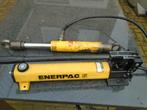 Werkplaatspers, pers, hydrauliek cilinder en pomp. Enerpac, Ophalen, Gebruikt
