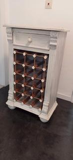 Houten wijnrek kast, Ophalen, Gebruikt, Hout, 5 tot 15 flessen