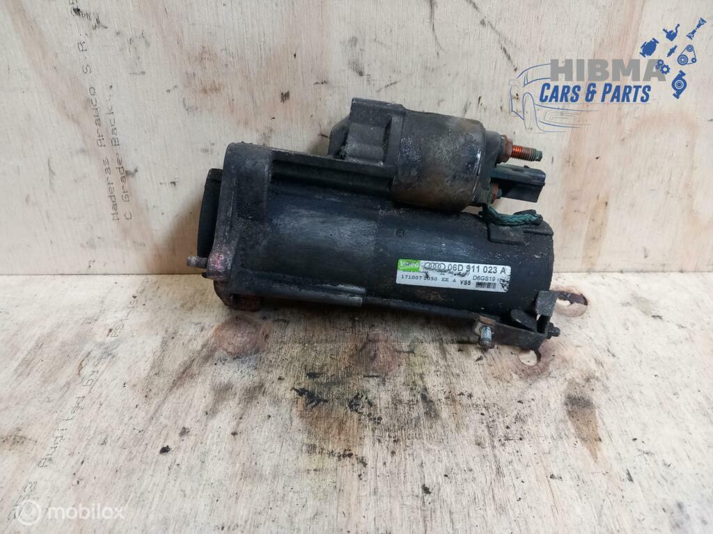 Audi A4 Avant B7 2.0 TFSI Startmotor 06D911023A 2004 - 2011, Audi, Enlèvement ou Envoi, Audi, Utilisé