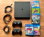 PS4 1TB + 2 controllers & 5 games, Games en Spelcomputers, Spelcomputers | Sony PlayStation 4, Ophalen, Met 2 controllers, 1 TB