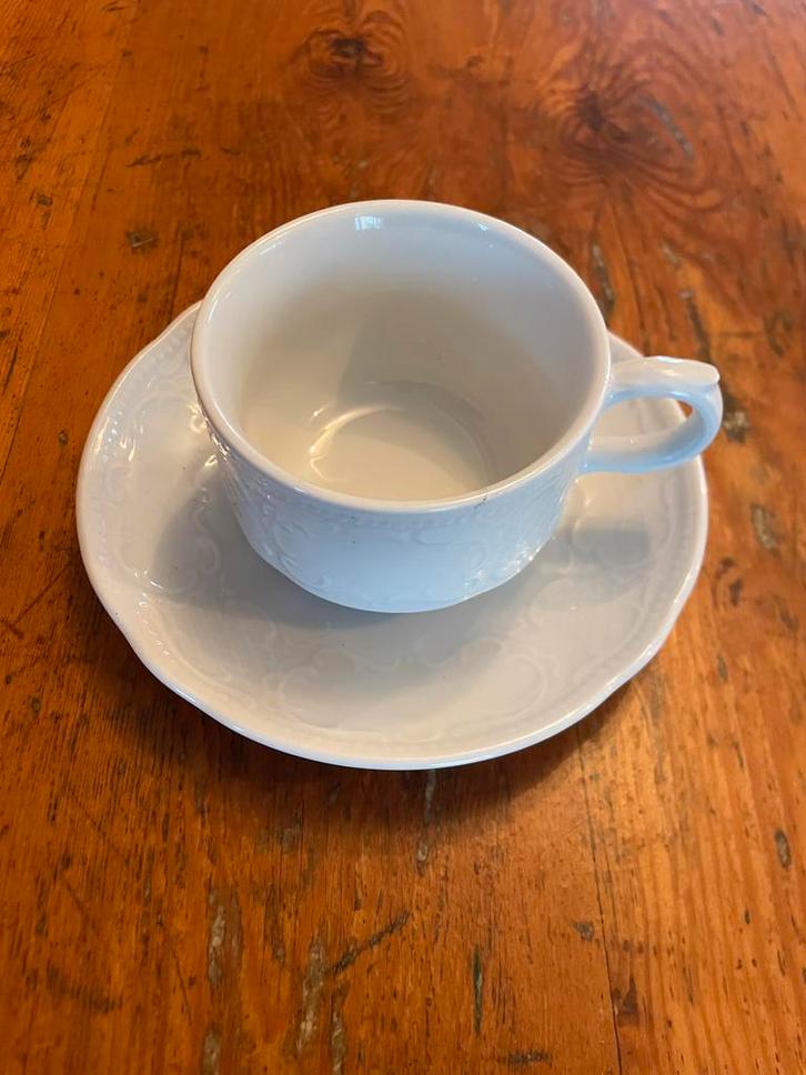 Seltmann Salzburg koffietas en onderts, Verzamelen, Porselein, Kristal en Bestek, Zo goed als nieuw, Ophalen