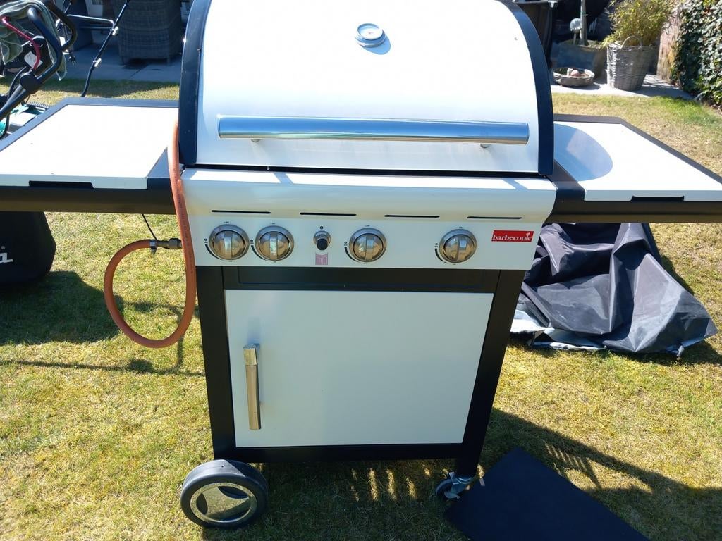 TOPAANBIEDING!!! GASBARBEQUE BARBECOOK KADUVA VANILLA, Jardin & Terrasse, Barbecues à gaz, Enlèvement