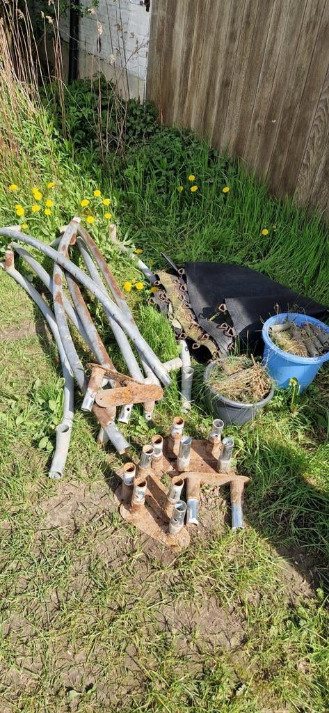 Berg toys trampoline, Ophalen