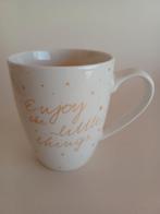NIEUW - Enjoy the little things - Mok/Tas, Ophalen of Verzenden, Nieuw, Kop(pen) en/of Schotel(s)