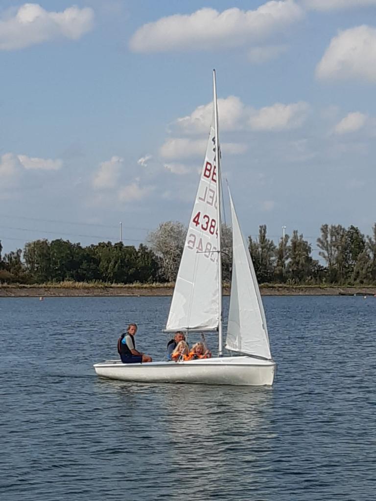420 - Nautivela, Watersport en Boten, Ophalen, Gebruikt, 3 tot 6 meter, Grootzeil