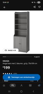 Hauga barkast, hoge kast, boekenkast, Enlèvement