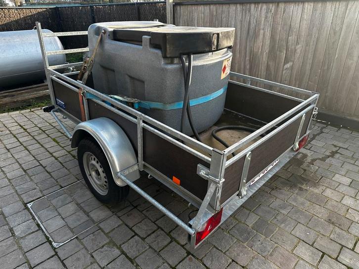 Dieseltank mobiel, Auto diversen, Aanhangers en Bagagewagens, Zo goed als nieuw, Ophalen
