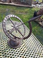 GRAND CADRAN SOLAIRE EN FONTE PATINEE, Jardin & Terrasse, Enlèvement, Neuf