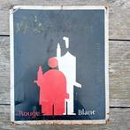 Vintage metalen reclamebord Saint Raphael., Ophalen of Verzenden, Gebruikt, Reclamebord