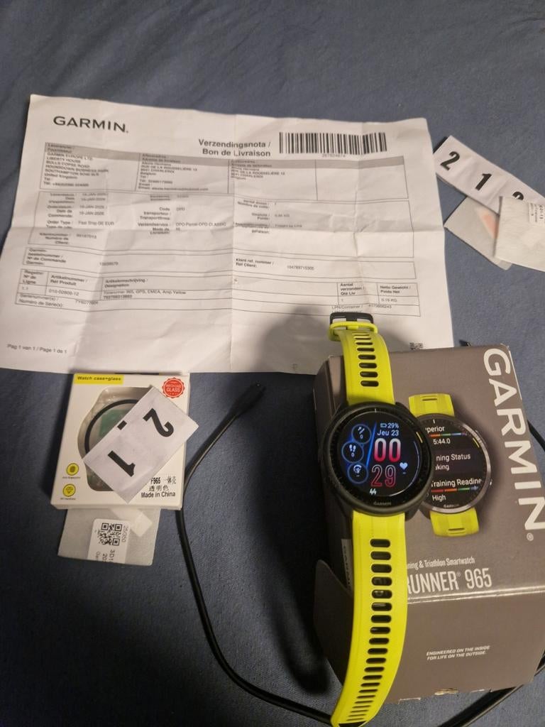 Garmin Forerunner 965 januari 2026/ garantie (factuur), Ophalen, Conditie, Nieuw, Garmin