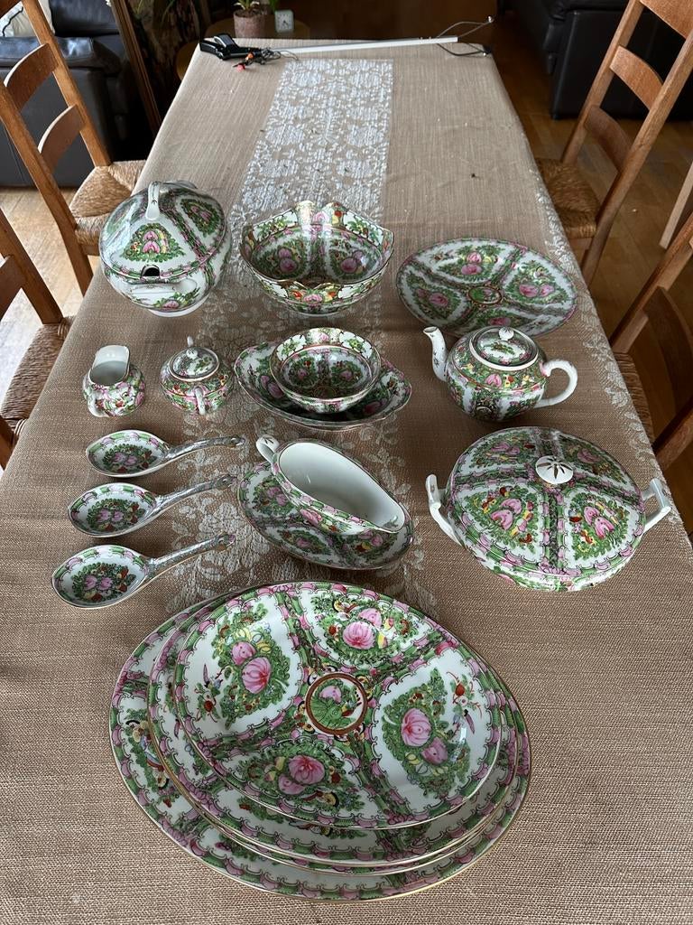 Chinees servies, Ophalen