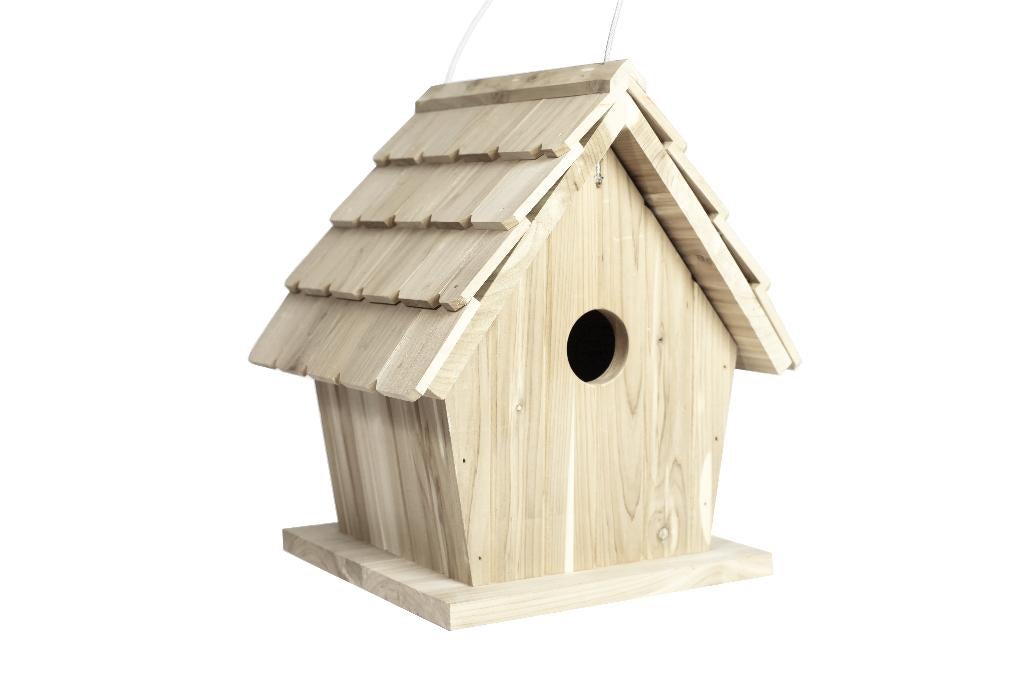 Vogelhuisje Dennenhout Luxe Luuk, Dieren en Toebehoren, Pluimvee | Toebehoren, Nieuw, Kippenhok of Kippenren, Ophalen of Verzenden