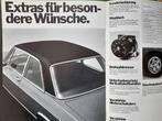 Audi Extras, brochure 11/1972, 80, 100 Coupé, RO 80..., Envoi, Comme neuf, Audi