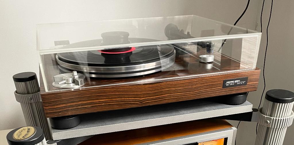 micro seiki, Audio, Tv en Foto, Platenspelers, Ophalen, Gebruikt