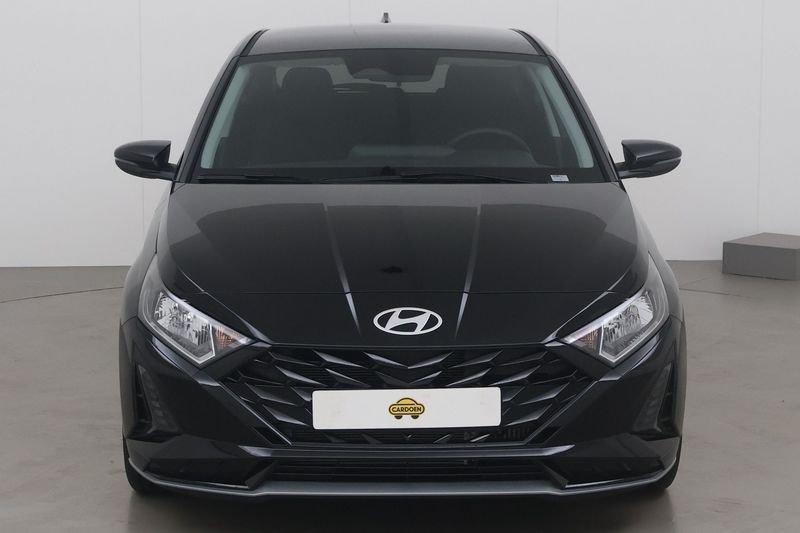 Hyundai i20 1.0 t-gdi techno 90 AT, Auto's, Hyundai, Automaat, Overige bekleding, Zwart, Bedrijf