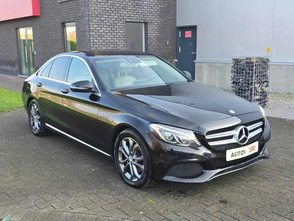 Mercedes-Benz C-klasse euro6b/2016/AUTOMAAT/garantie, Automaat, Bedrijf, Diesel, Lederen bekleding