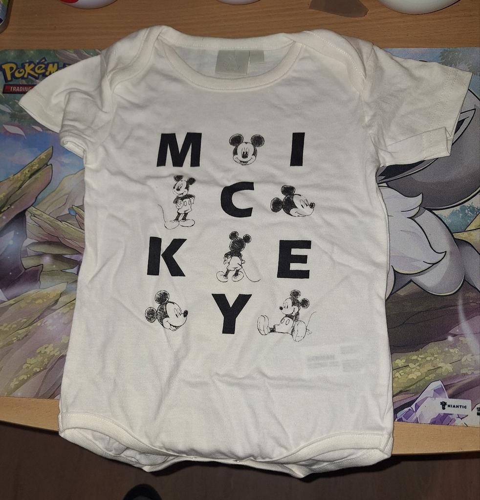 Rompertje mickey 98/104, Kinderen en Baby's, Babykleding | Overige, Ophalen of Verzenden, Nieuw, Disney, Jongetje of Meisje