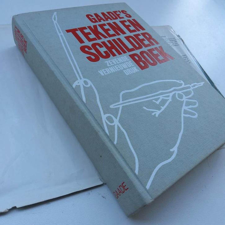 Gaade's teken- en schildergids.  432 pagina's., Hobby en Vrije tijd, Tekenen, Ophalen