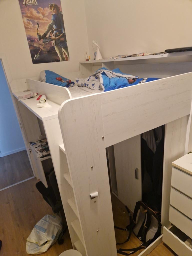 Stapelbed - lit superposé complet, Huis en Inrichting, Zitzakken, Ophalen