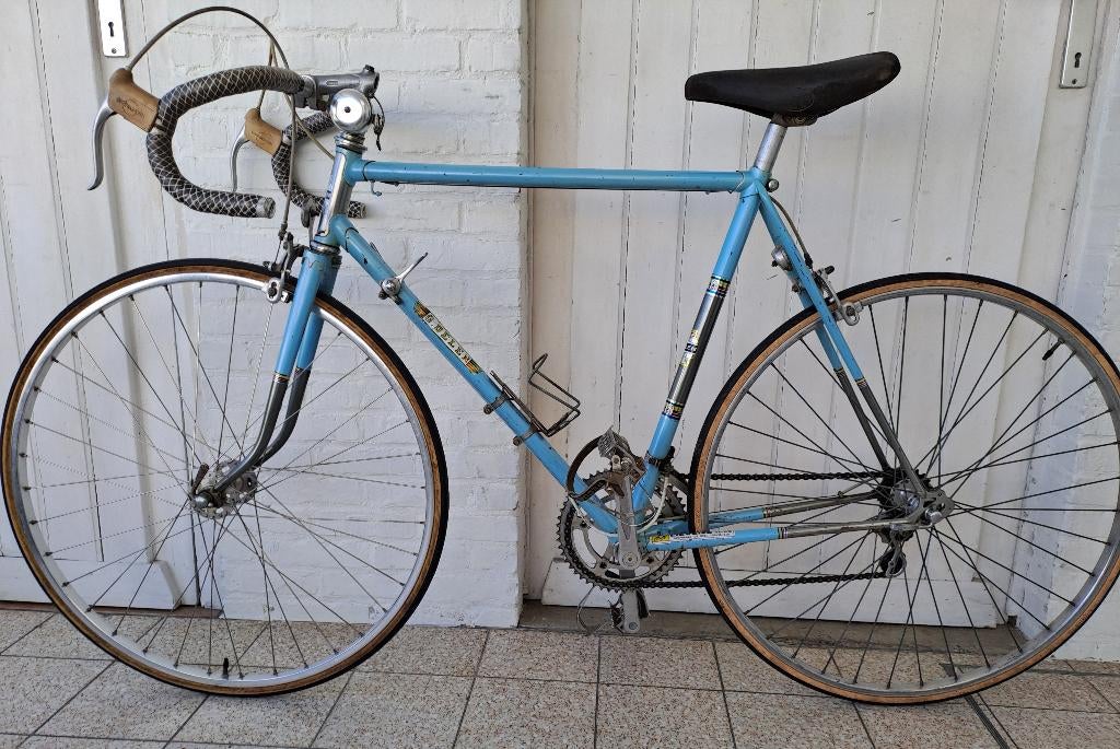 Vintage koersfiets jaren 70, Fietsen en Brommers, 55 tot 59 cm, Ophalen