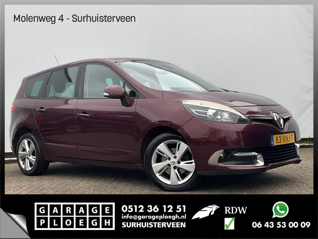 Renault Grand Scenic 1.4 TCe Expression NAVI Cruise Airco Bl, Auto's, Monovolume, Bedrijf, Handgeschakeld, Onderhoudsboekje