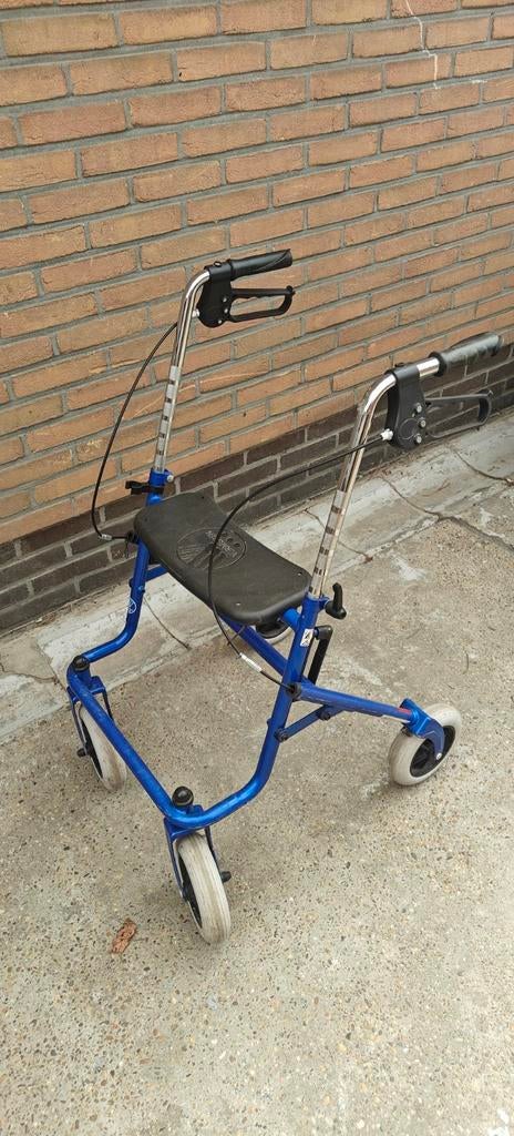 Vermeiren 286i rollator – Blauw, Ophalen
