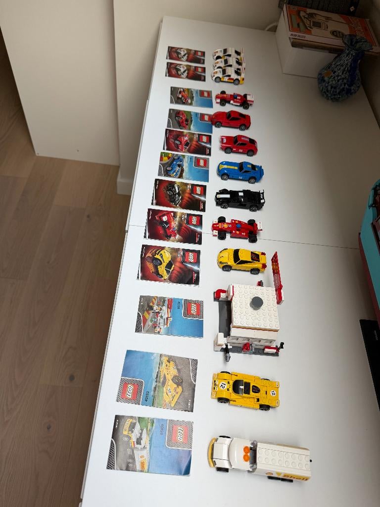 13 sets Lego Ferrari en Shell, Enfants & Bébés, Jouets | Duplo & Lego, Comme neuf, Lego, Ensemble complet, Enlèvement