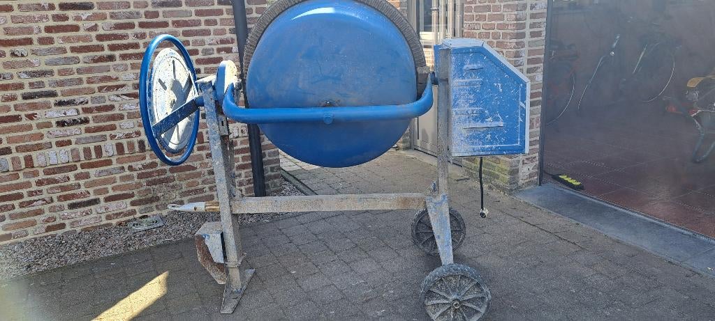 Betonmolen, Ophalen, Gebruikt