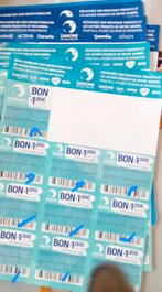 Danone alpro bonnetjes ter waarde van 120€., Tickets en Kaartjes