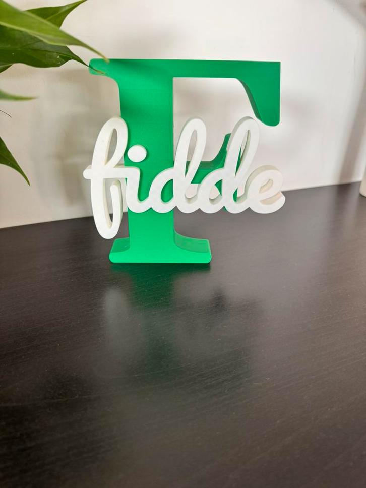 Gepersonaliseerde naam 3D print – naam met letter, Kinderen en Baby's, Kraamcadeaus en Geboorteborden, Nieuw, Ophalen of Verzenden