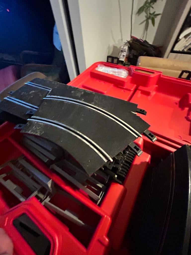 Ninco Baandelen koffer, Racebaan, Zelf te bouwen, Zo goed als nieuw, Ophalen