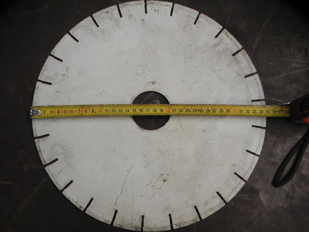 Zaagblad diamant Ø 350 mm, Ophalen, Gebruikt