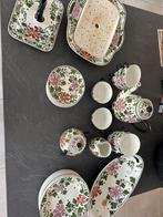 Handgeschilderd Service petrus regout maastricht, Ophalen of Verzenden, Gebruikt, Keramiek, Kop(pen) en/of Schotel(s)