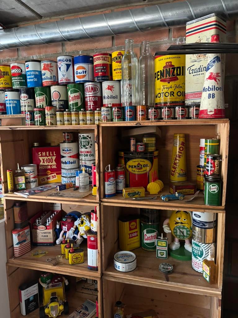 Divers bidons d’huile disponible olieblikken, Enlèvement ou Envoi, Comme neuf