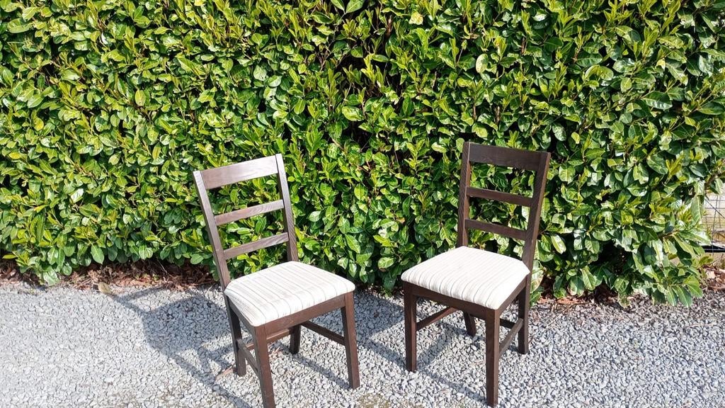 2 chaises IKEA robustes., Maison & Meubles, Chaises, Enlèvement