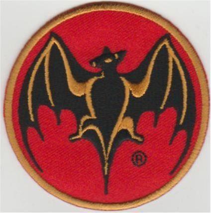 Bacardi stoffen opstrijk patch embleem, Verzamelen, Kleding en Patronen, Nieuw, Verzenden