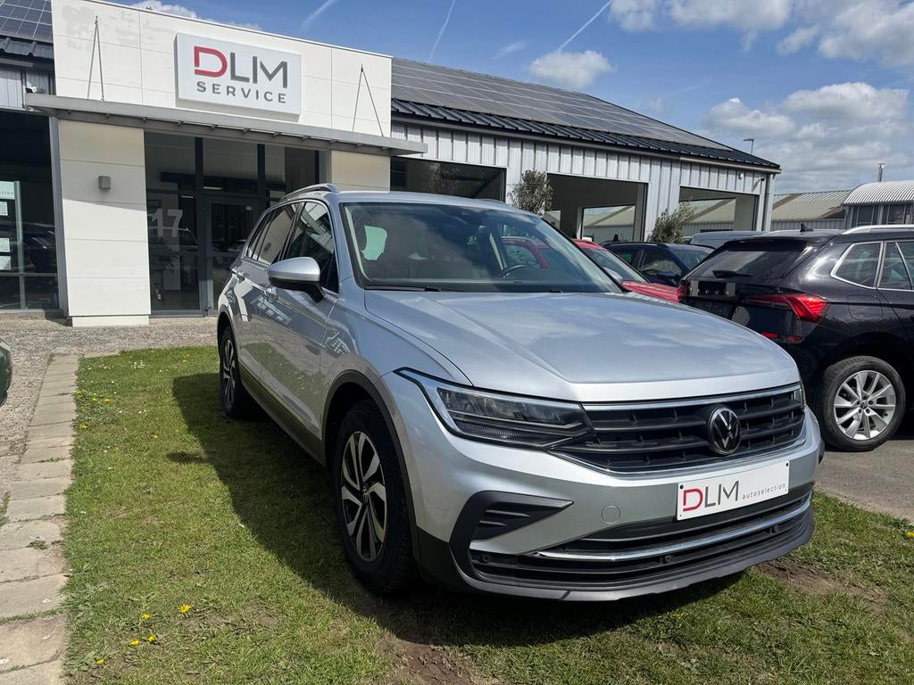 Volkswagen Tiguan 2.0tdi Active 01/2022 110.000km Attelage, 90 kW, Argent ou Gris, Achat, Euro 6