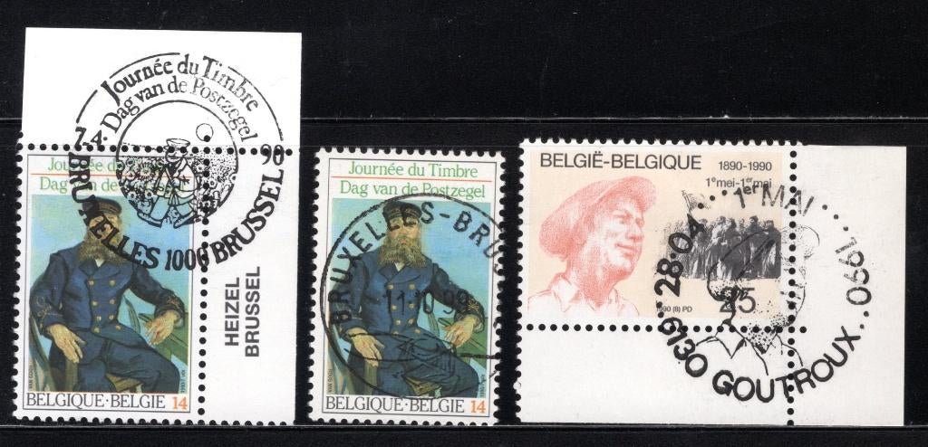 (B) année 1990 FDC MNH** 2365 - 2366, Neuf, Enlèvement ou Envoi, Affranchi, Oblitération 1er jour