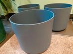 Bloempotten Elho soft rond, 28cm x 29cm, Tuin en Terras, Ophalen, Kunststof, Rond, Zo goed als nieuw