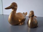 Set messing / koperen eenden, Antiek en Kunst, Ophalen of Verzenden