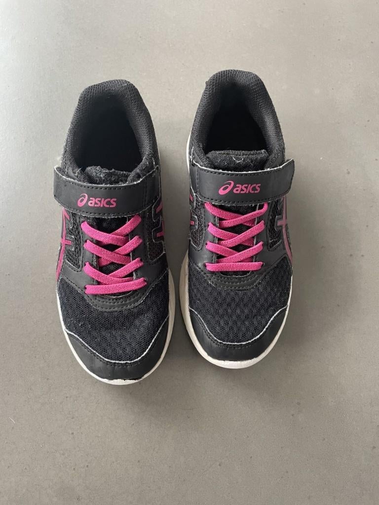 Chaussures de sport ASICS noir/rose taille 31.5, Asics, Enlèvement ou Envoi, Comme neuf, Chaussures de sport