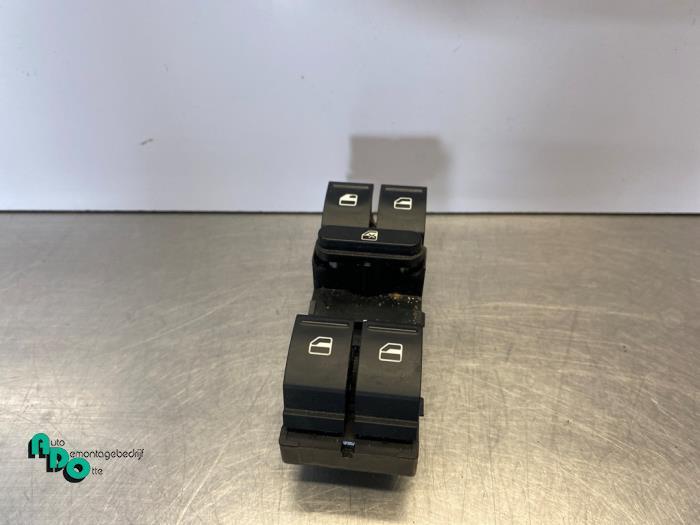 Commutateur vitre électrique d'un Seat Ibiza (Ibiza 08-), -, 3 mois de garantie, Utilisé, -