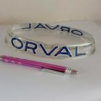 cendrier ORVAL émaillé, Ophalen of Verzenden, Gebruikt, Overige typen, Overige merken