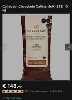 Callebaut chocolade melk wit en zwart 10 euro de kilo, Zakelijke goederen, Ophalen