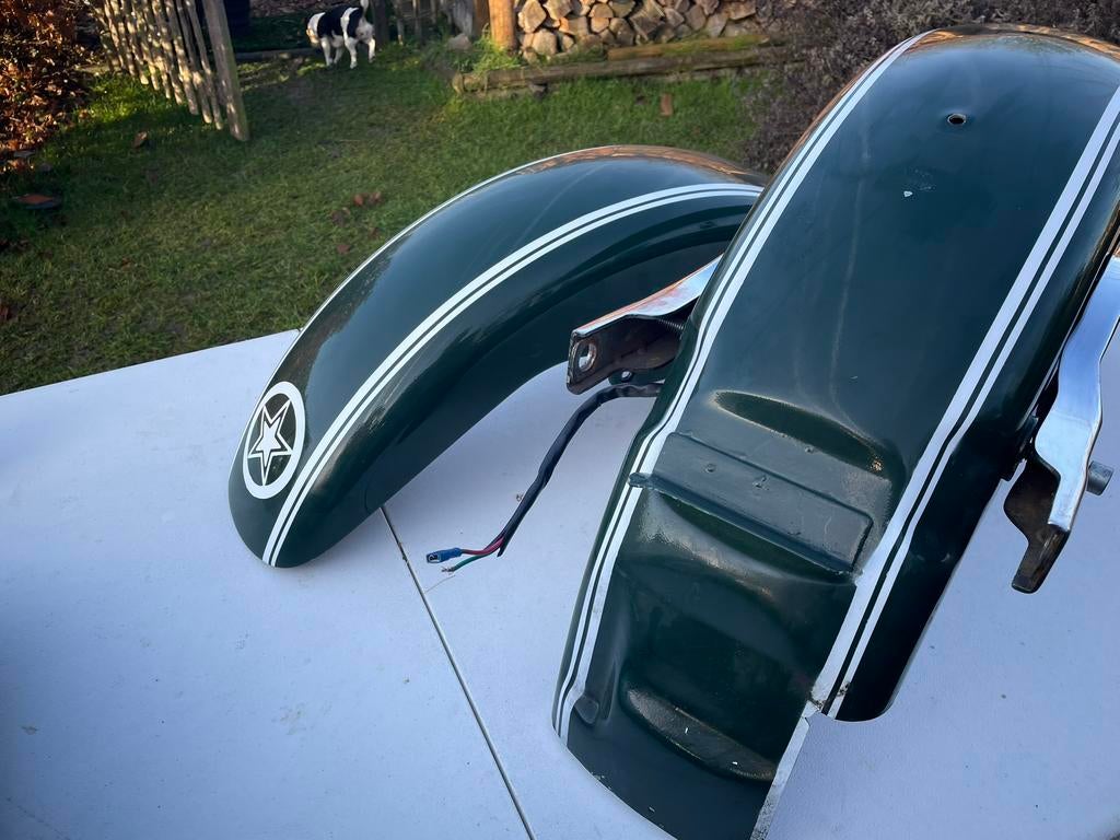 Mooie old skool paintset shovelhead ✅✅✅, Enlèvement ou Envoi