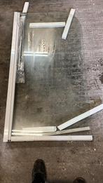 badscherm halfrond glas, Doe-het-zelf en Bouw, Sanitair, Ophalen, Gebruikt, Glas, Bad