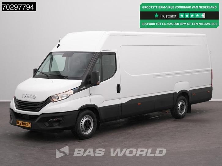 Iveco Daily 35S16 Automaat L3H2 160PK 3,5t Trekgewicht Airco, Auto's, Bestelwagens en Lichte vracht, Bedrijf, Te koop, Airconditioning
